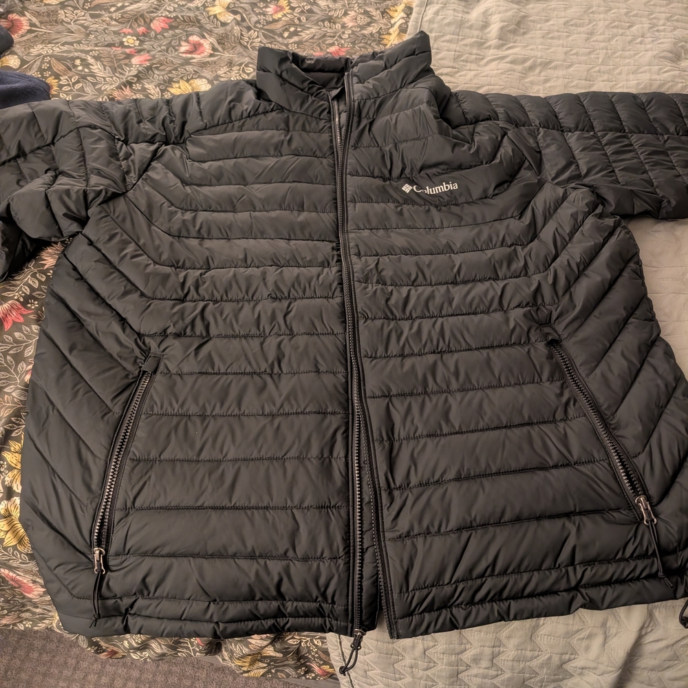 Columbia Black and Gray Jacket